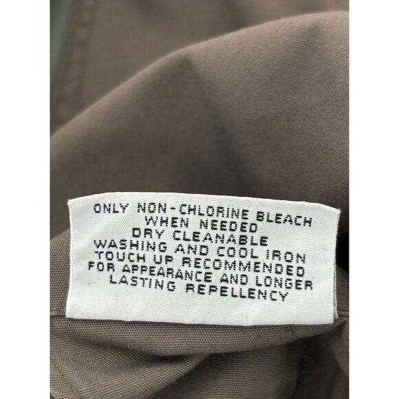 VTG London Fog Jacket 42R Large Harrington Zip Front 80s Retro Dadcore Old Money - Picture 5 of 15